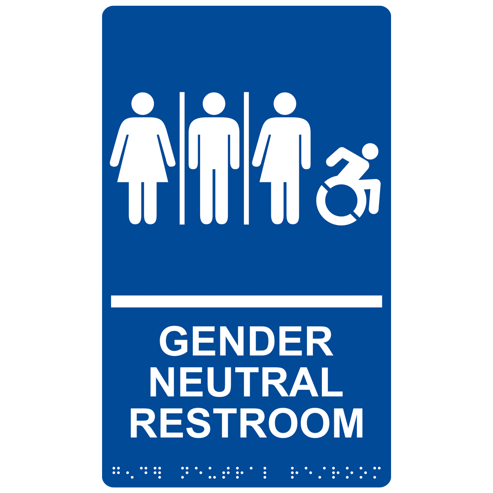 New York accessible restroom sign