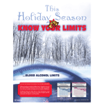 This Holiday Season Know Your Limits Poster