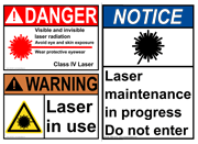 ANSI Caution - Laser