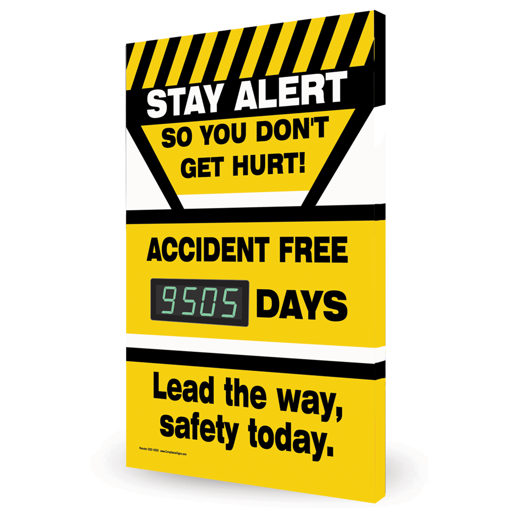 Stay Alert Safety Scoreboard