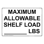 Custom Shelf Load Office Sign