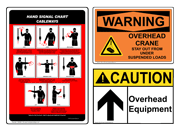 Crane Safety Signss