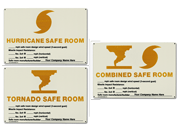 FEMA Safe Room Signs