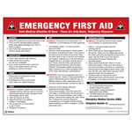 Emergency First Aid Poster