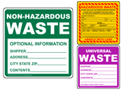 Hazardous Waste Labels