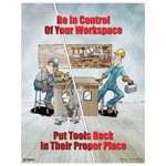 Be In Control Of Your Workspace Poster