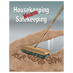 Housekeeping Means Safekeeping Poster