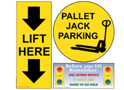 Lift Safety Signs