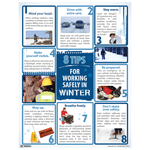 8 Tips For Working Safely In Winter Poster