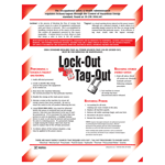 Lockout Tagout Procedures Poster