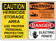 Farm Safety Signs