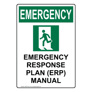 OSHA Emergency Sign