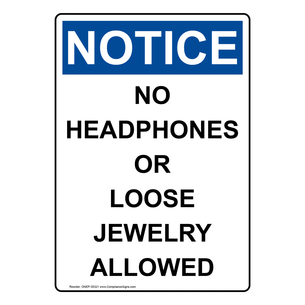 OSHA Notice sign