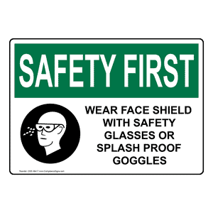 OSHA PPE Sign