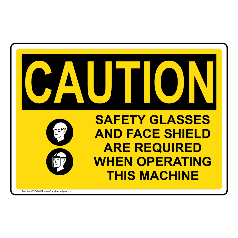 OSHA PPE safety sign