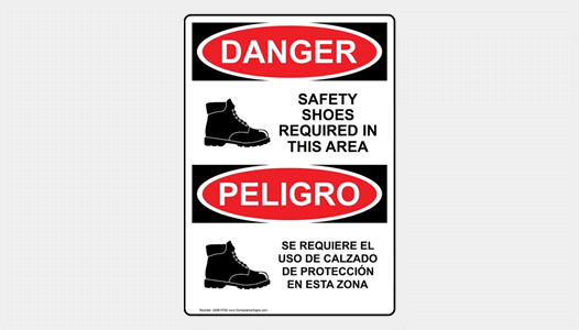 OSHA safety sign