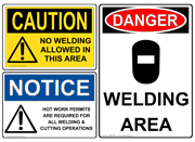 ANSI Caution - Welding