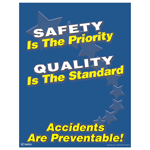 Safety Is The Priority Poster