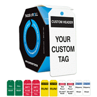 Custom Safety Tags by the Roll