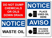 ANSI Caution - Cylinder Safety & Gas Lines