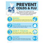 Prevent Colds And Flu Poster CS709101