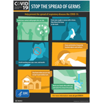 Covid-19 Disease Stop The Spread Poster