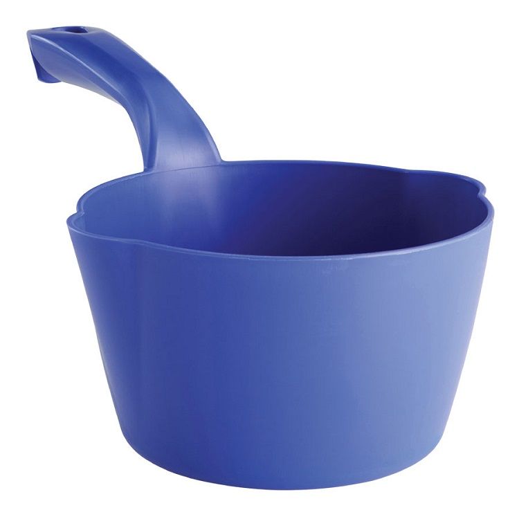 Round Blue Scoop for 5S Organization in Food Service