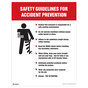 Safety Guidelines For Accident Prevention Poster CS117197