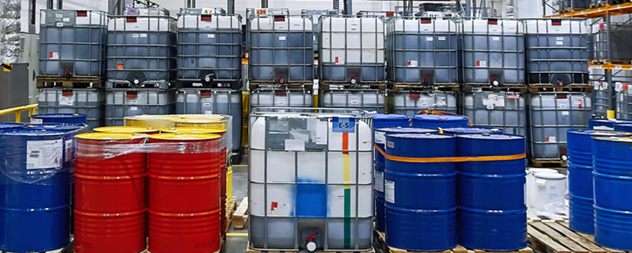 stored chemicals require chemical safety signs