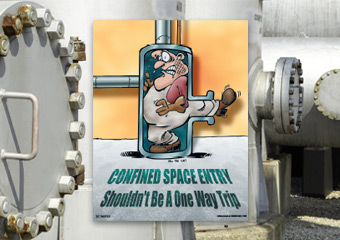 Confined space entry tanks