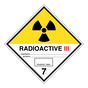 DOT Radioactive III Contents Activity Transport Index 7 Sign DOT-9904