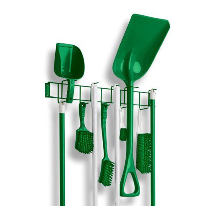 Green Tool Rack for 5S Organization and Tool Control