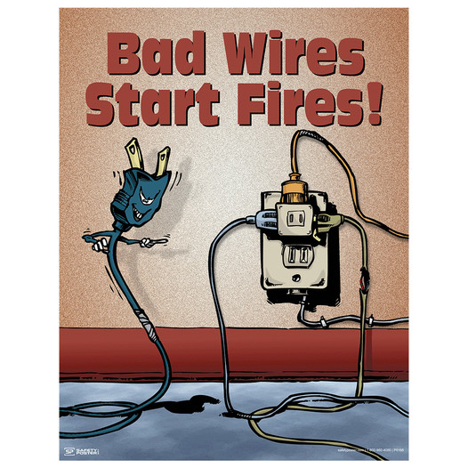 Bad Wires Start Fires! Poster CS717925