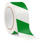 Green and White Striped Floor Marking Tape - 2 in x 108 ft