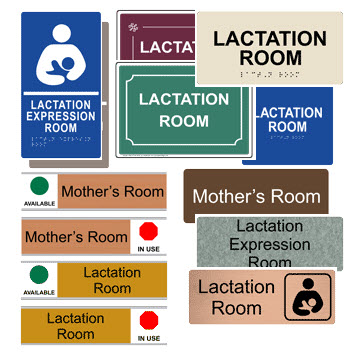 lactation room signs