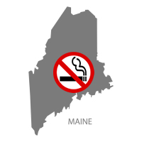 No Smoking Signs and Labels - MAINE No Smoking