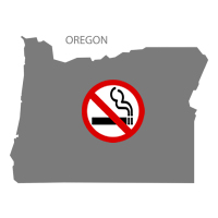 No Smoking Signs and Labels - OREGON No Smoking