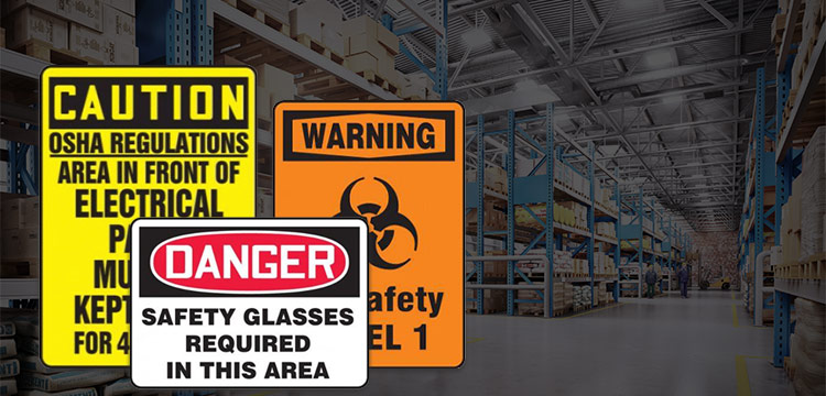 Occupational Safety and Health Administration signs