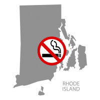 No Smoking Signs and Labels - RHODE ISLAND No Smoking