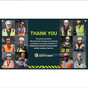 Thank You The Work You Do Matters. Construction Safety Week Banner CS124165