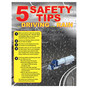 5 Safety Tips For Driving In The Rain Poster CS274329