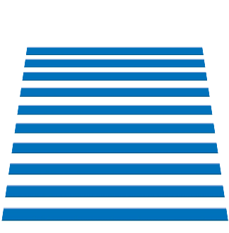 Blue 2 x 48 Floor Marking Strip