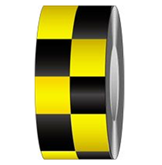 Black and Yellow Checkered 2 Multi-Purpose Tape