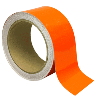 Orange Reflective Tape