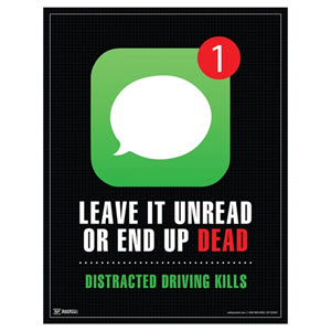 No Texting Poster